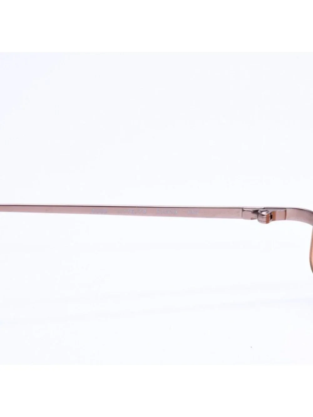 Chanel Rimless Sunglasses Side CC Logo Metal Orange 19 Eyewear